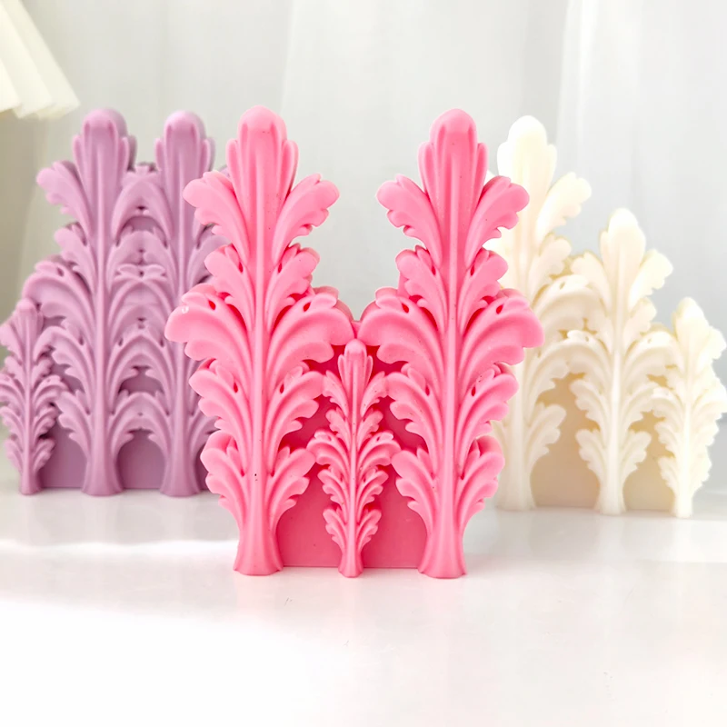 

The new leaf candle mold can be used to make handmade aromatherapy home decorations, leaf cake molds