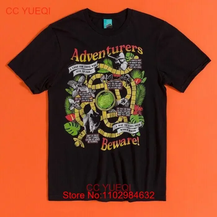 

Official Jumanji Inspired Adventurers Beware Black T-Shirt