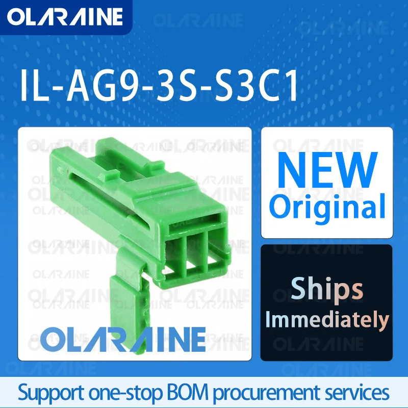 

20/50/100Pcs IL-AG9-3S-S3C1 100% brand new and original IC chip Automotive connectors 3 Position 3 A