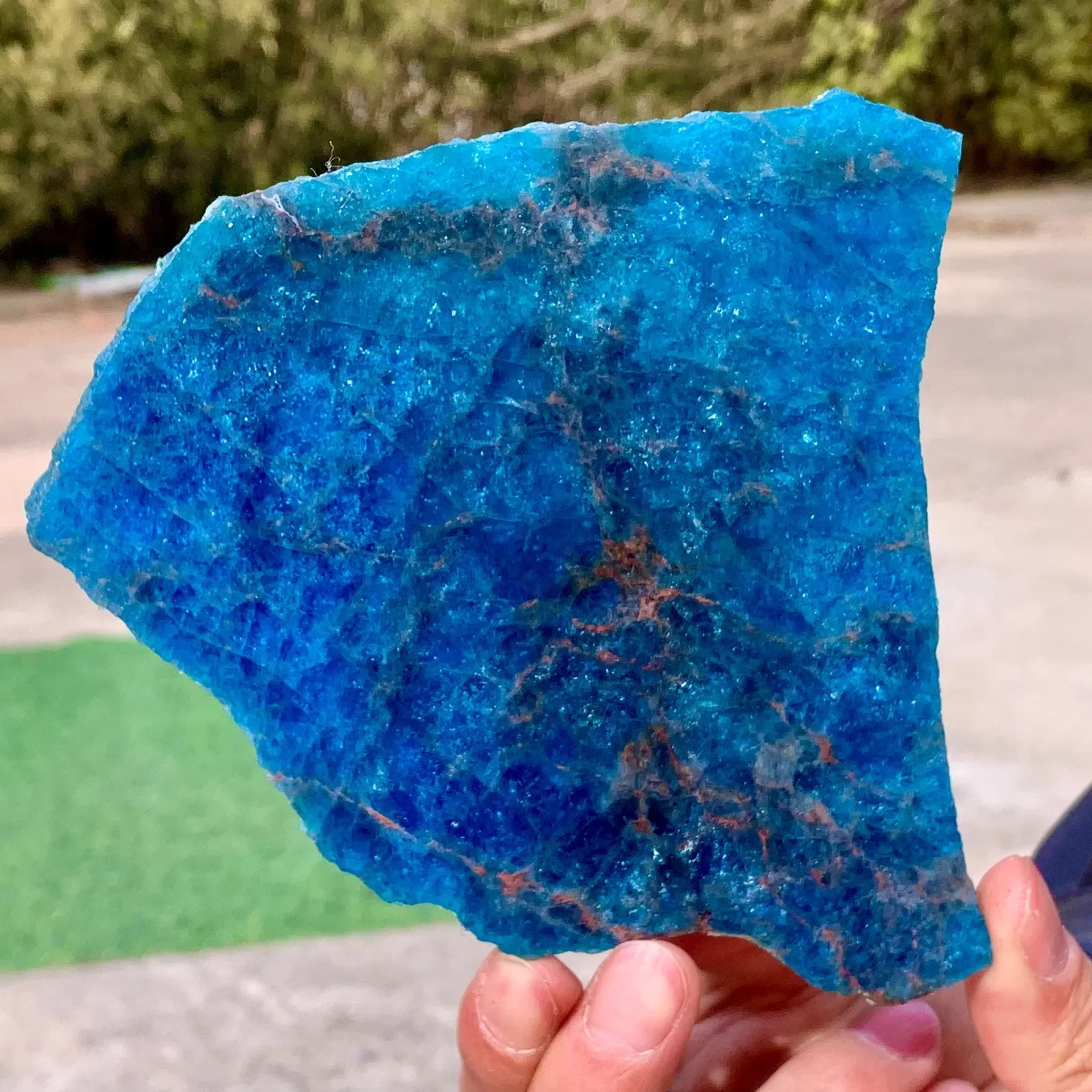 

Natural Formed!Blue Lithium-Gray Stone Flakes, Blue Quartz Crystal Ore Slices, Minerals, Reiki, Healing
