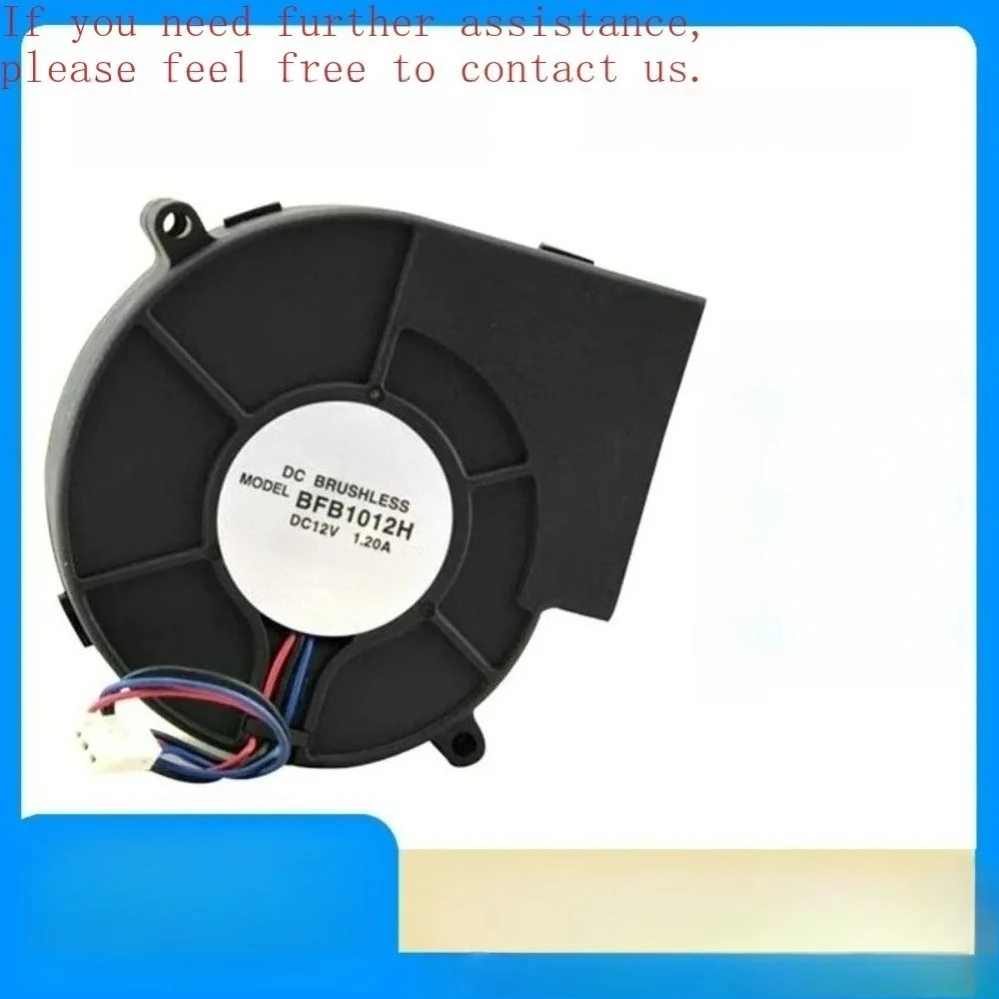 9733 Centrifugal Turbine Blower Fan For Delta BFB1012H 12V 1.20A Energy Saving Wood Stove BBQ Grill Cooling Fan (002)