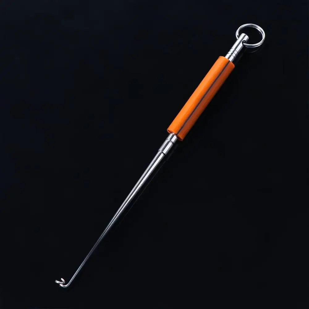 Stainless Steel Safety Extractor Fishing Hook Detacher Remover Rapid Decoupling Device for Fishing Tools Portable Fishing Tackle