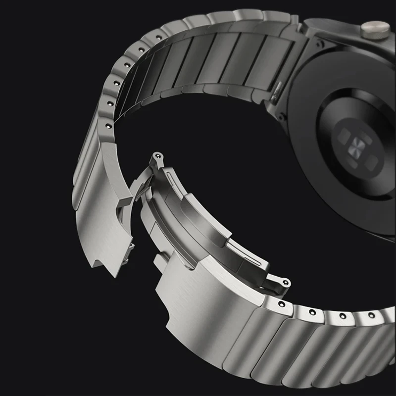 Metal Strap For Huawei Watch GT5pro 46mm Business Bracelet 22mm Wristband For Huawei Watch GT5 GT3 46mm Stainless Steel Band