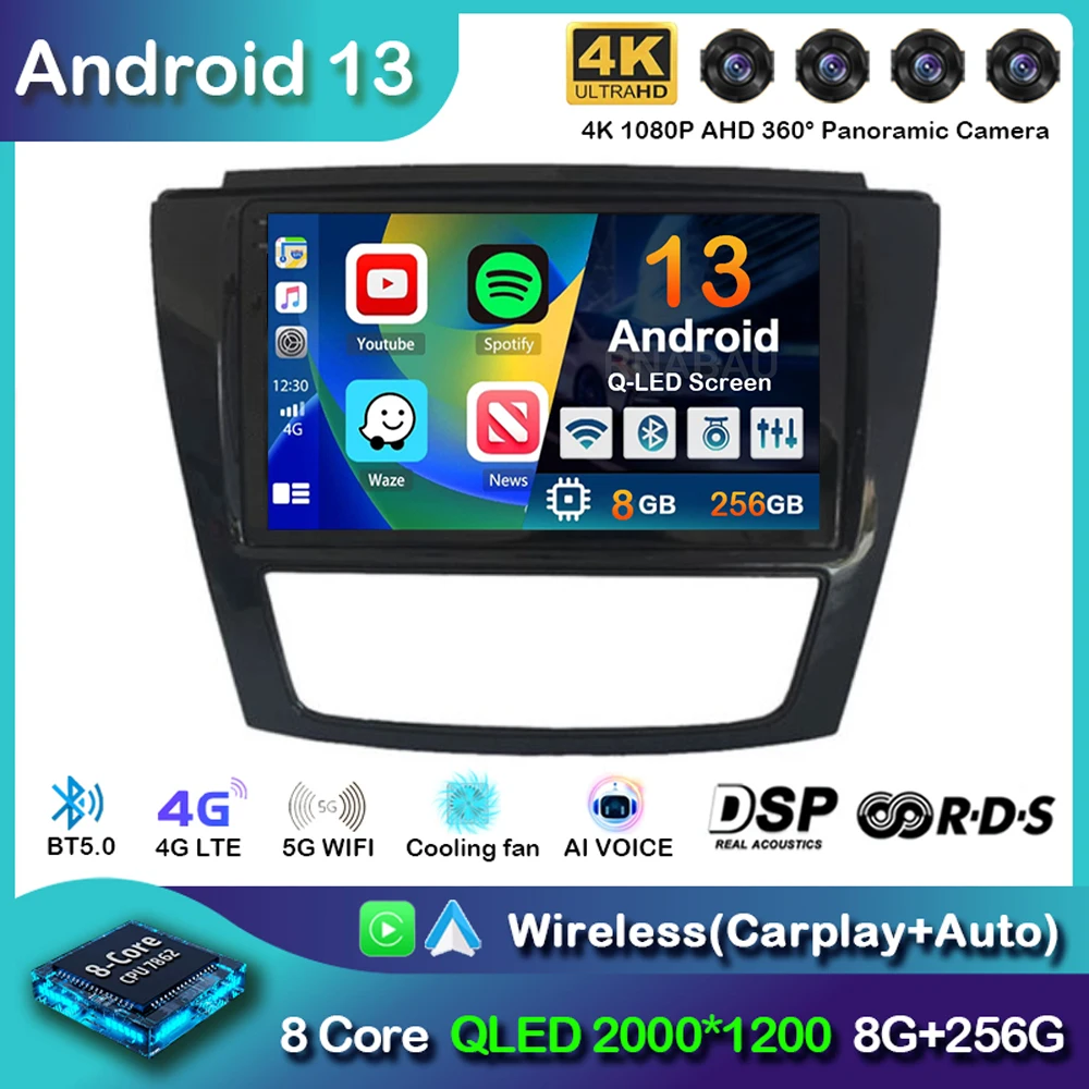 

Автомагнитола Carplay, Android 13, для JAC Refine S5 2013-2019, мультимедийный видеоплеер, навигация, GPS, стерео, 2din, DVD, головное устройство