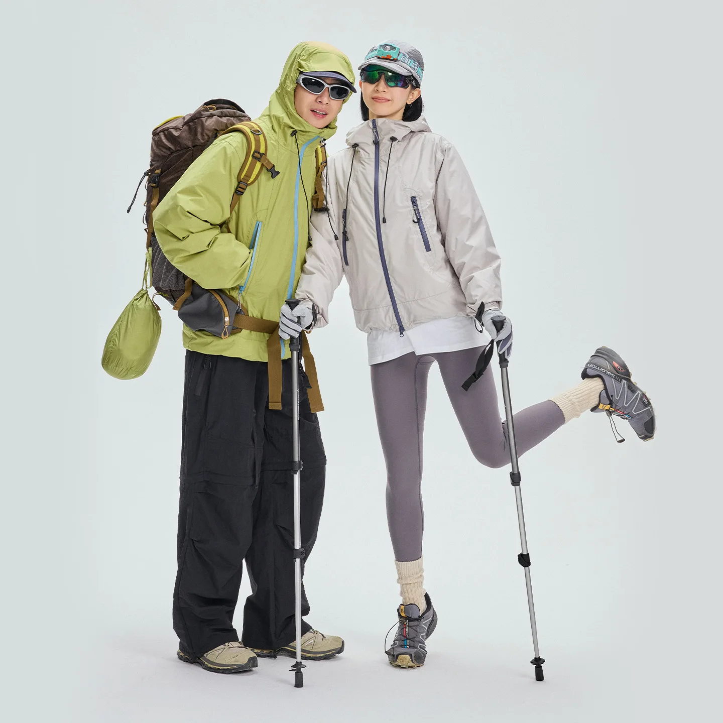 Waterproof 3 - in - 1 Outdoor Jacket for Winter Sports & Adventure  Unisex, Outdoor Camping Hiking, Daily Windproof  Waterproof