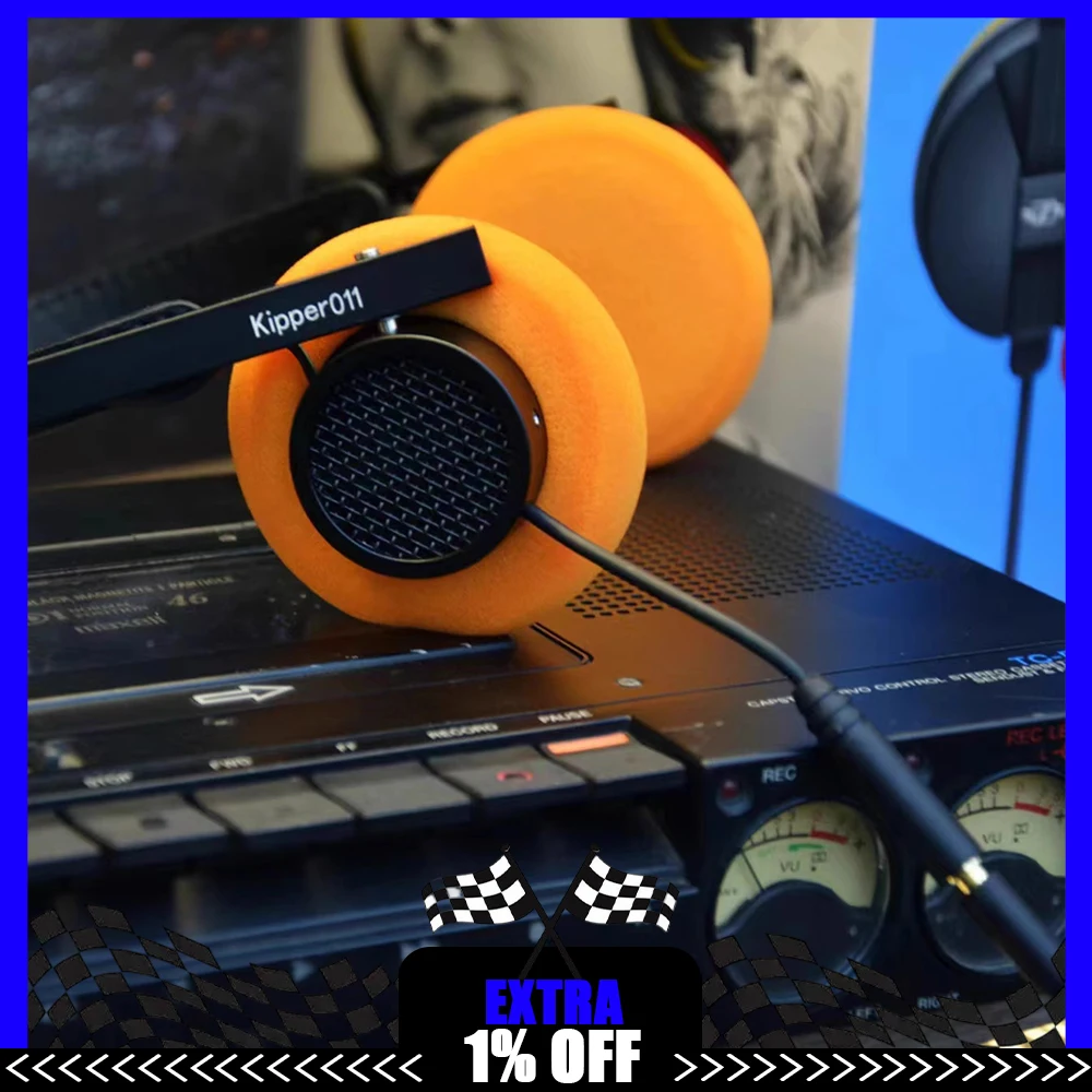 

Tenii KP011 Kipper011 Headphone 50mm Dynamic Driver Retro Over Ear Classic Hifi Music Monitor Headset Stereo Bass Earphone