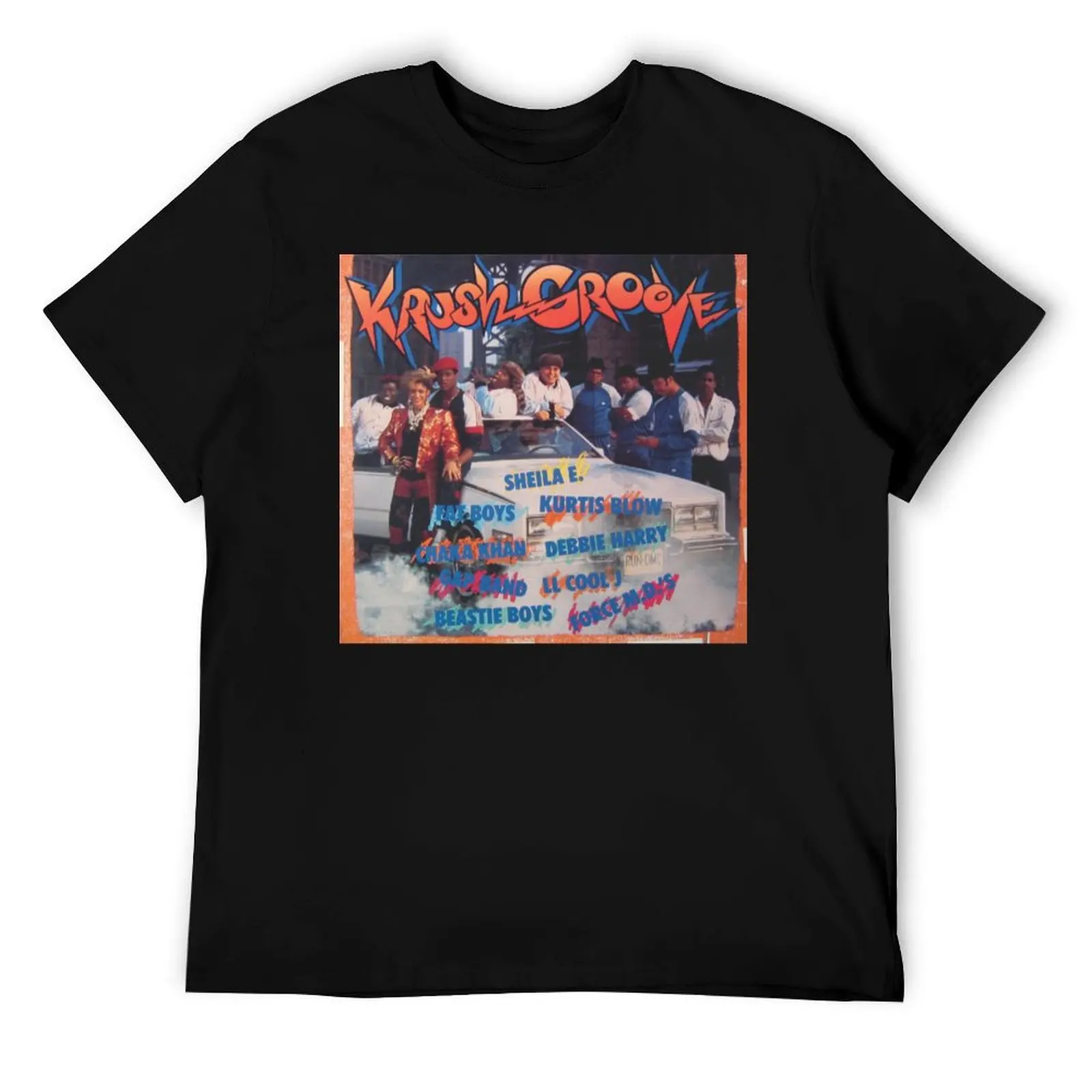 

krush groove merch T-Shirt T-Shirt t shirts for man cotton funny t shirts cotton T-Shirt