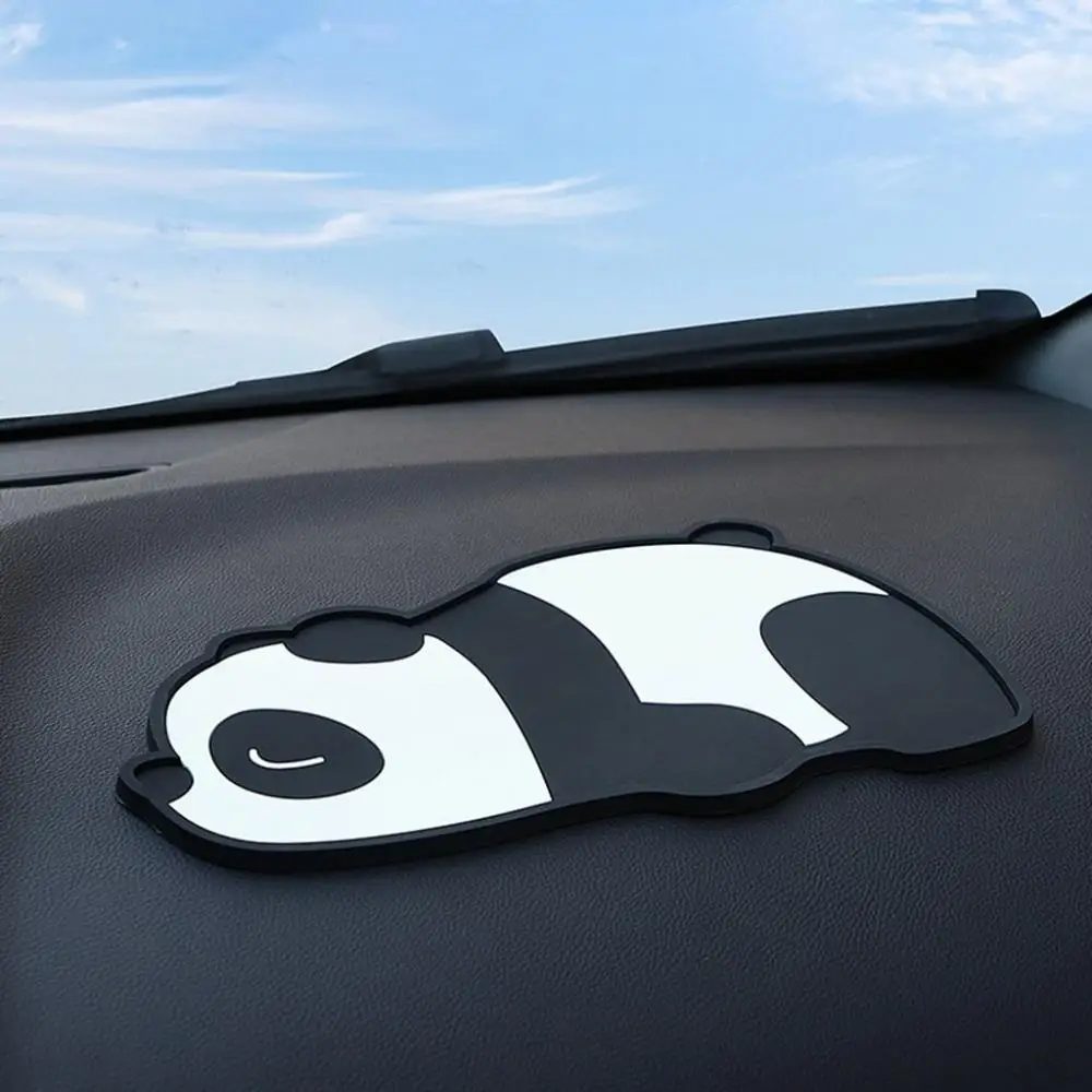 Creative Animal Pattern Anti Slide Cartoon Large Soft Table Decor Car Pad Non Slip Pad Storage Mat Dashboard Pad