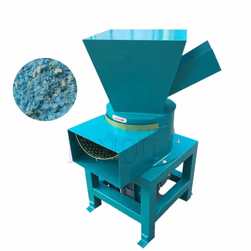 Fabric Shredding Machine Foam Cutting Sponge Crushing Shredder Industrial Small Crusher