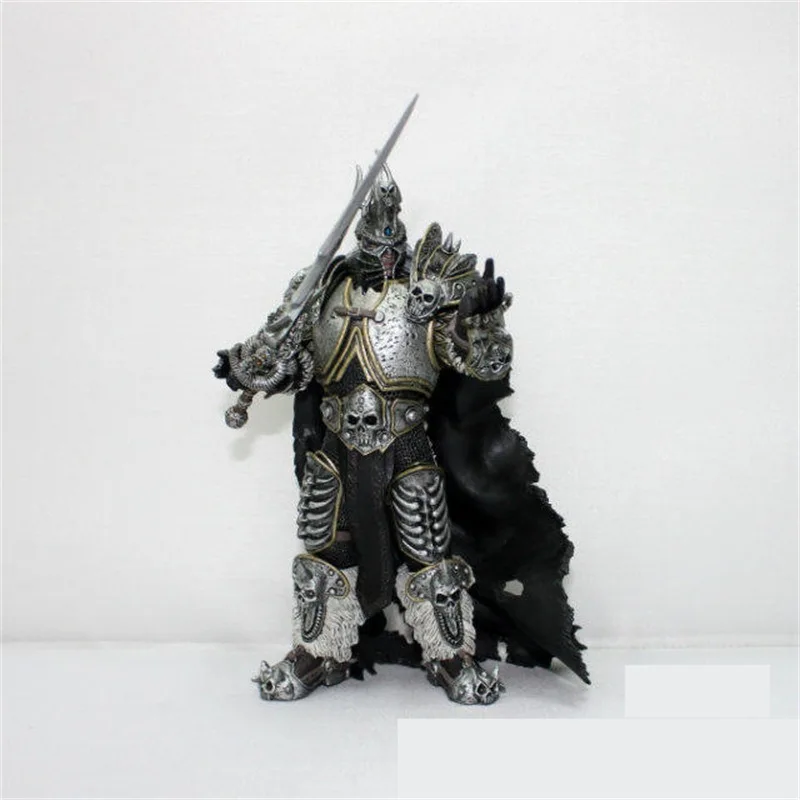 World of Warcraft Figure Lich King Arthas Menethil Sylvanas Windrunner Game Peripheral 16cm PCV Action Figure Model Gifts Toys