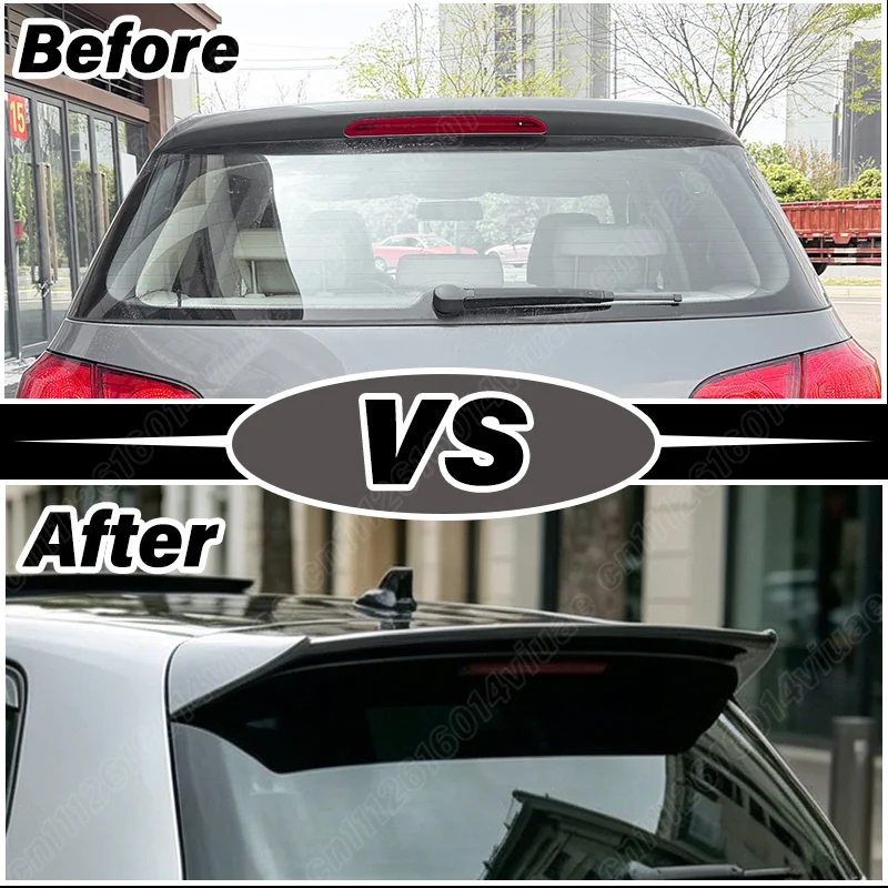 For Volkswagen VW Golf 6 GTI MK6 GTI GTD R20 2008 2009 2010 2011 2012 2013 Robot Style Rear Trunk Spoiler Car Tuning Accessories