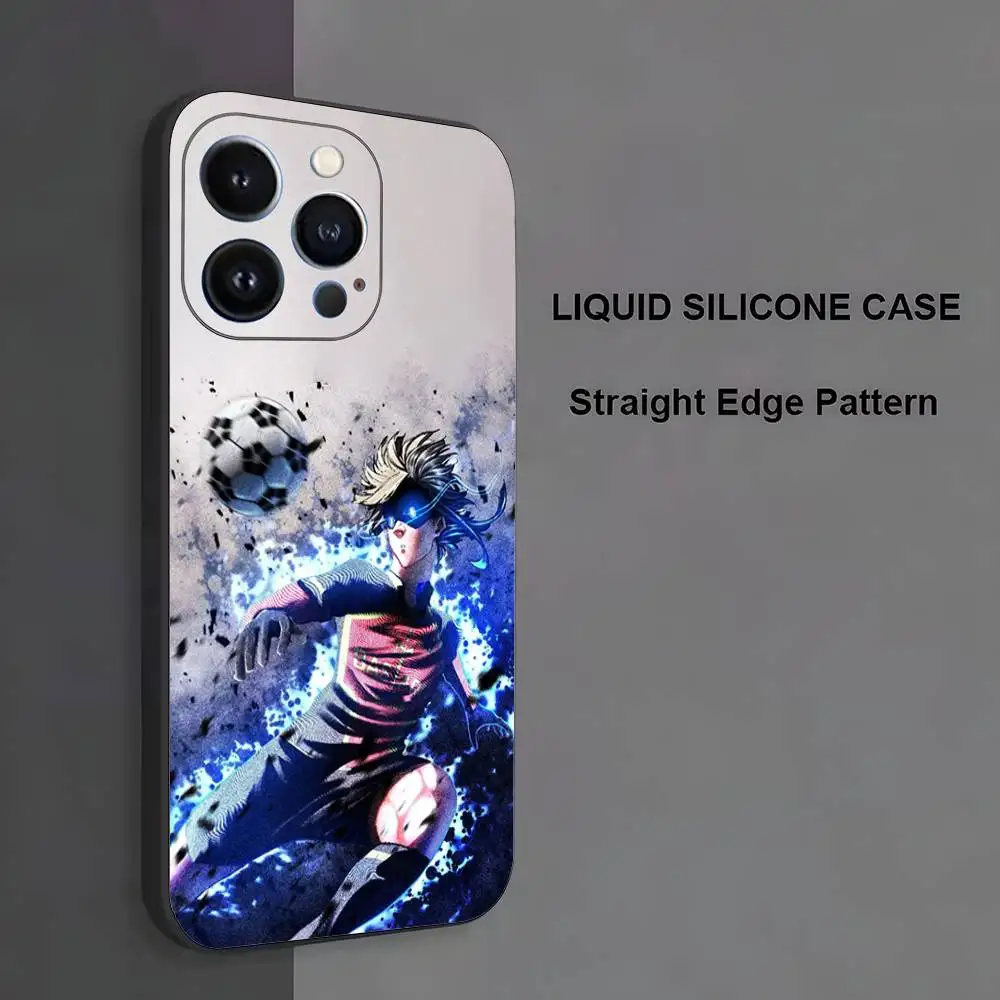 M-Michael K-Kaiser Anime Phone Case For iPhone 17,16,15,14,13,12,11 ,Pro Max,XS,X,XR,SE,Mini,8,7,Soft Silicone Black Cover - Image 2