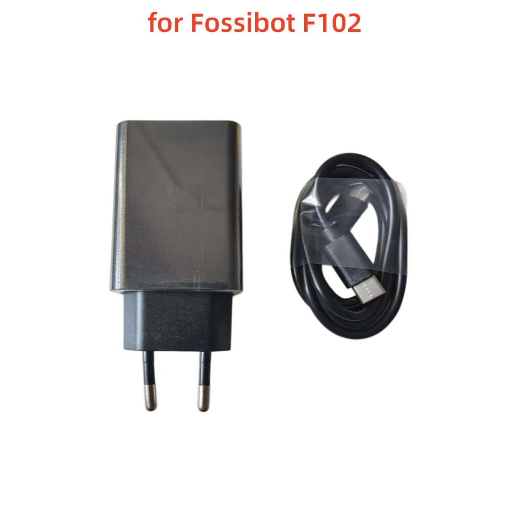 for Fossibot F102 Fast Charger Bundle Set with 33W EU Power Adapter Dual Type-C Cable