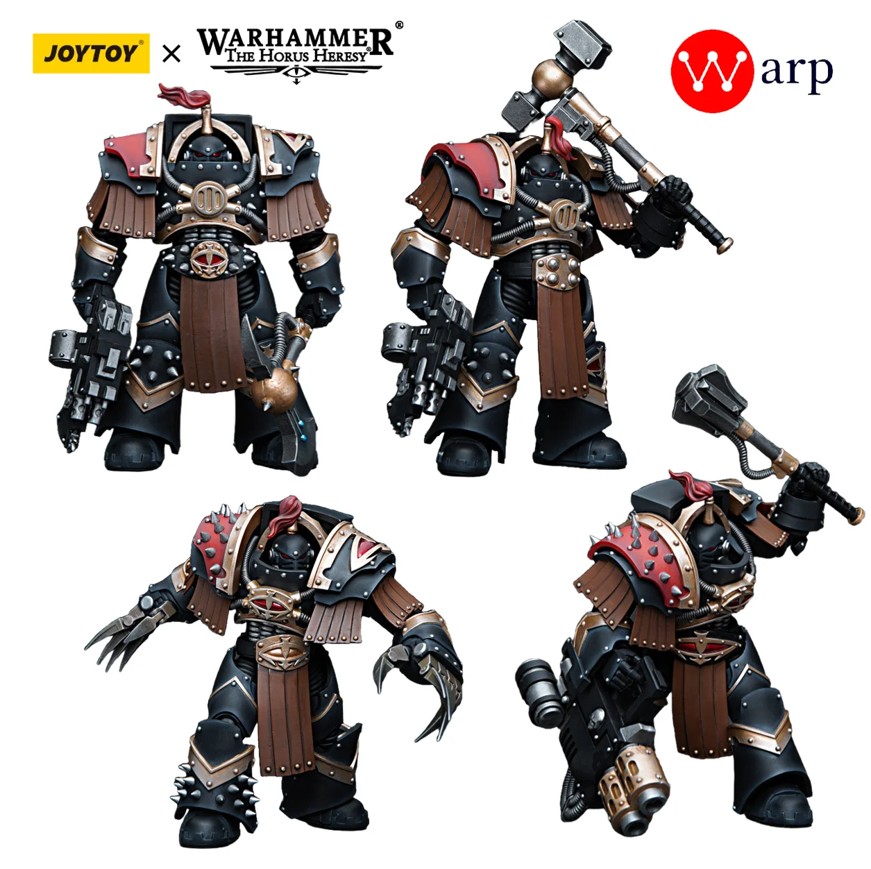 

[In-Stock] JOYTOY Warhammer 30k 1/18 Action Figure Sons of Horus Justaerin Terminator Squad Anime Model Toy