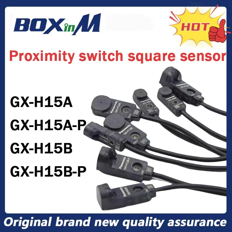 

New original GX-H15A GX-H15A-P GX-H15B GX-H15B-P Proximity switch square sensor