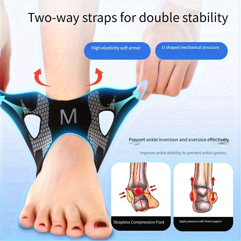 1×Penyangga Pergelangan Kaki U - Ankle Mobility Band ulasan dan harga