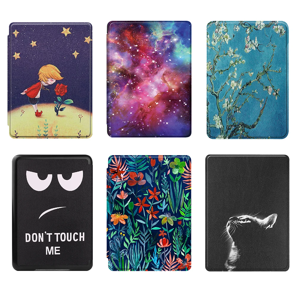 PU Leather Case Leather Cover with Auto Sleep and Ultra Slim Leather Smart Cover for Kindle Paperwhite Signature 2024 7inch
