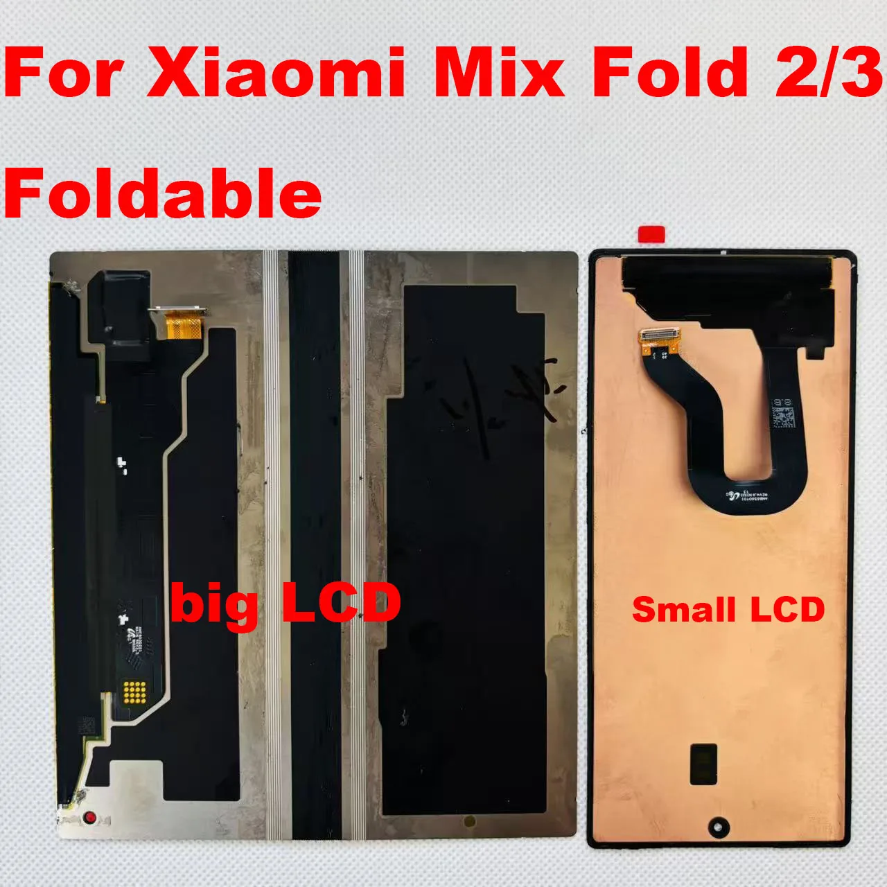 8.03 ''AMOLED Originele Display Voor Xiaomi Mix Fold 3 Opvouwbare LCD Touch Panel Screen Digitizer Voor Xiaomi Mix Fold 2 Hoofdscherm