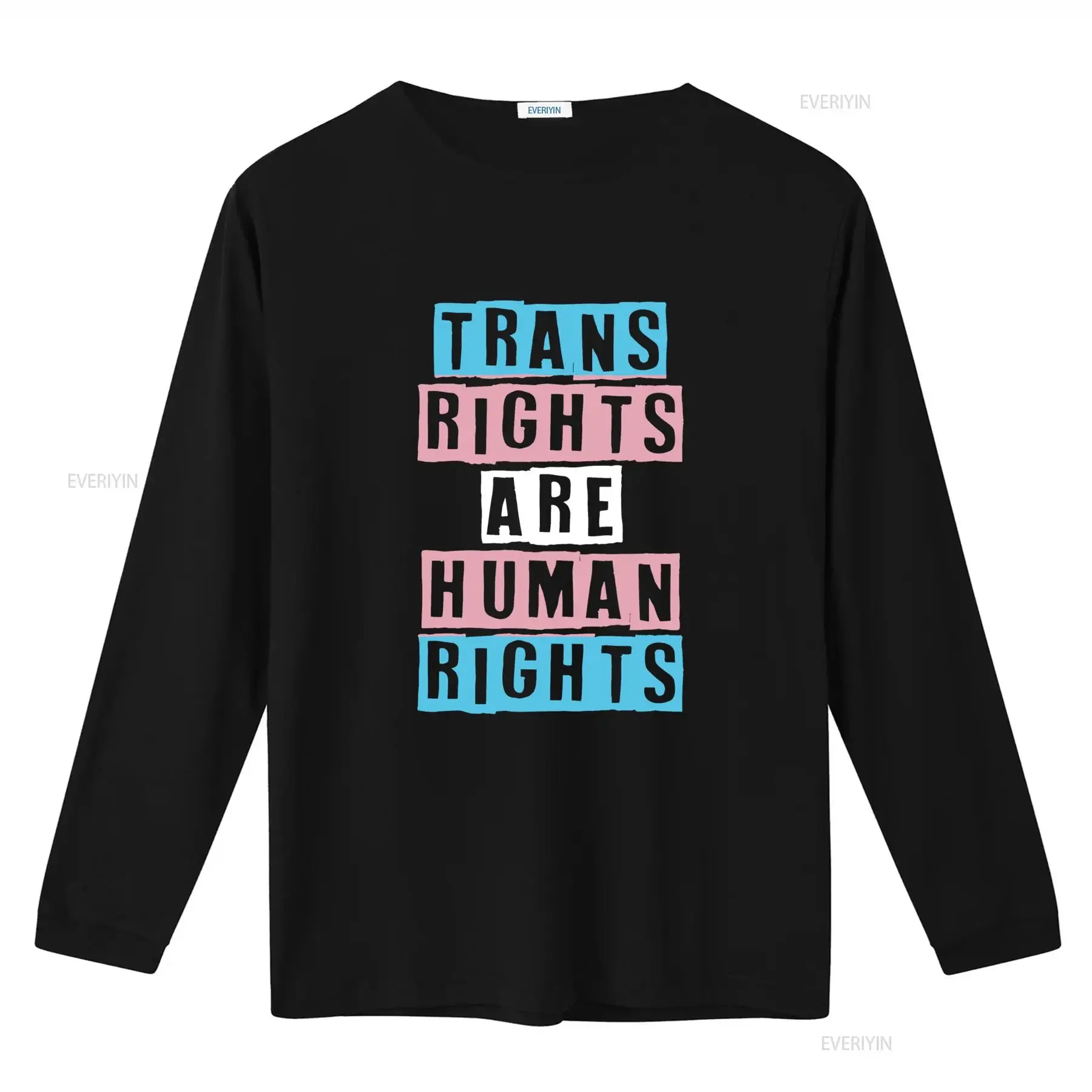 Trans Rights Are Human T Shirt LGBT Transgender Transexual Politics Protest Pride  vintage Washed Top For Everyday Wear