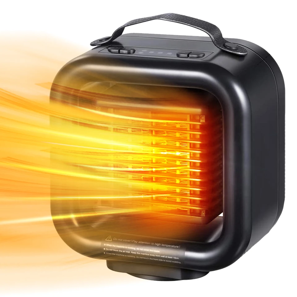 

Heating and charging electric portable mini air heater supply hot-selling Ptc ceramic 650W/1000W fan heater convenience