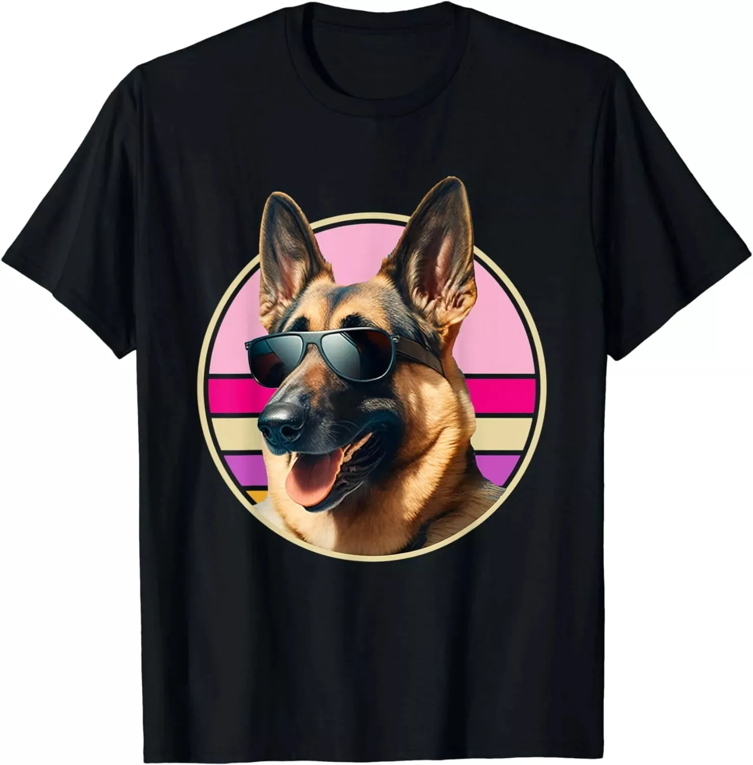 German Shepherd Dog Funny Gift Unisex T-Shirt Size S-5XL