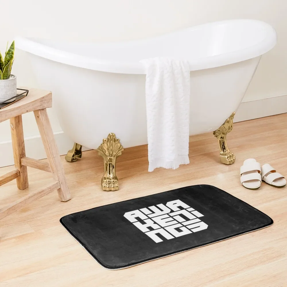 Awakenings Techno Music Bath Mat Non-Slip Bathroom Anti-Slip Shower Bathroom Floor Kitchen Rug Mat