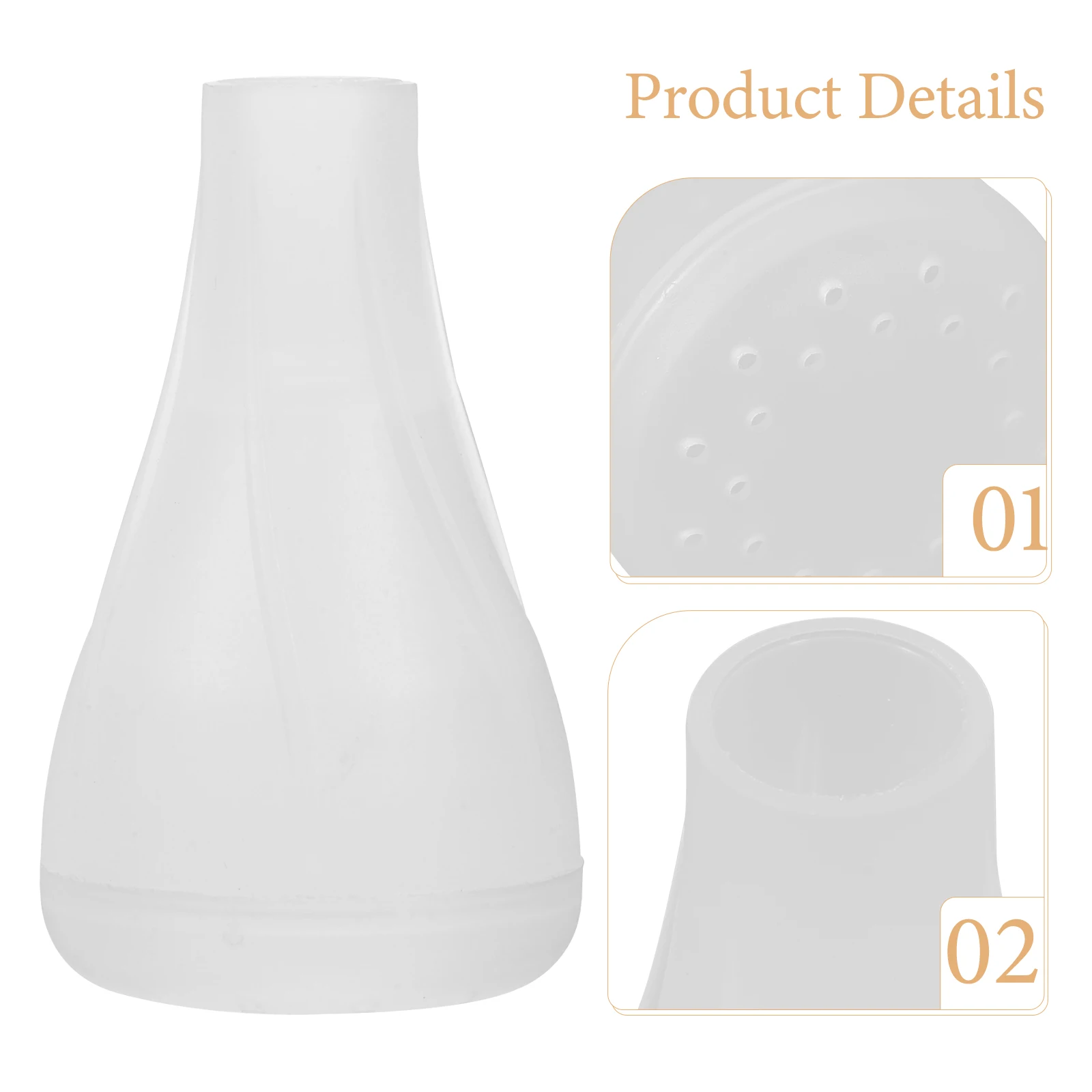 

Golden Watering Can Head Sprinkler Replacement Spout Hose Small Storage Durable PP Material Plants Garden