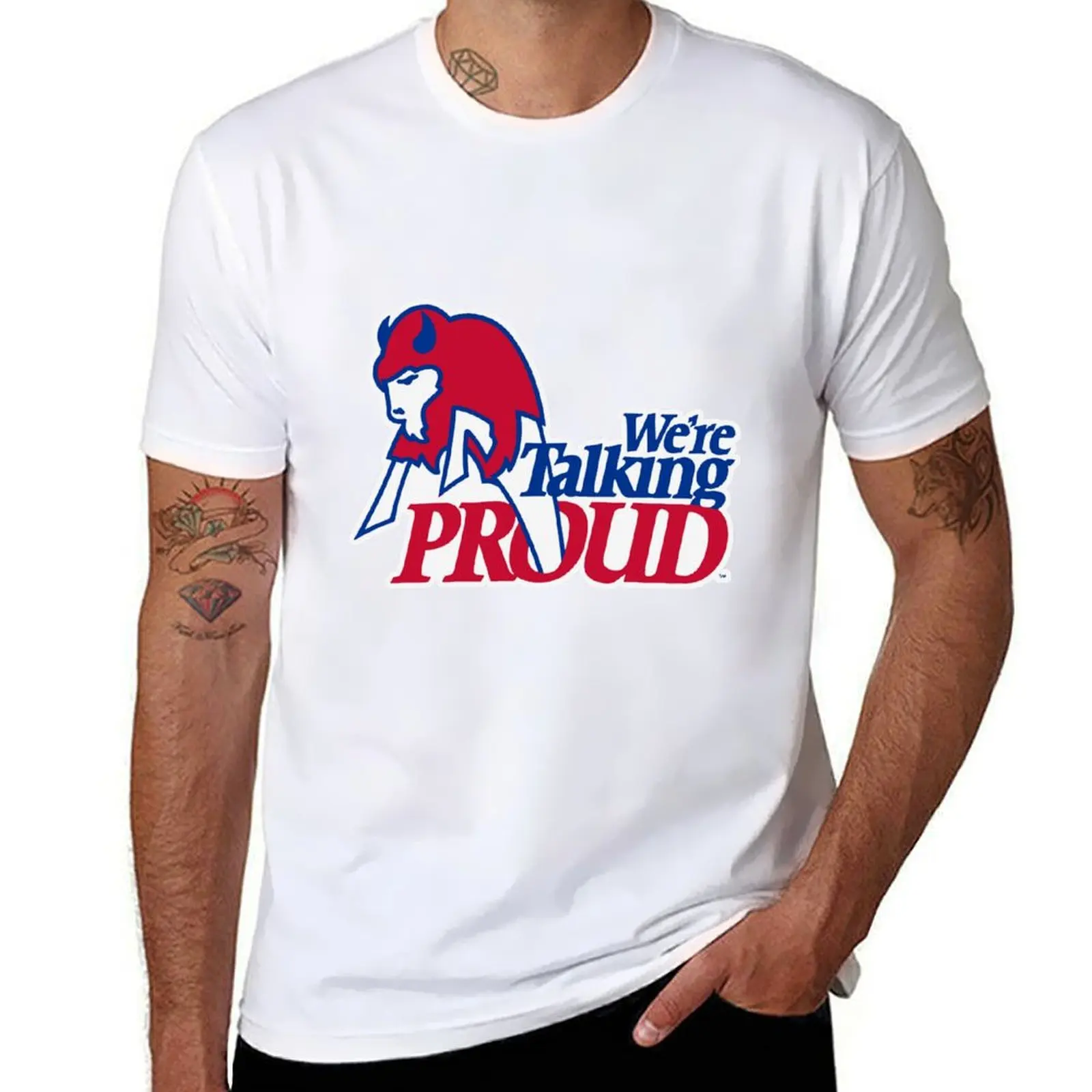 

Talking Proud Buffalo - Bills T-Shirt t shirt man casual t shirts for man cotton soft man t shirts for men T-Shirt