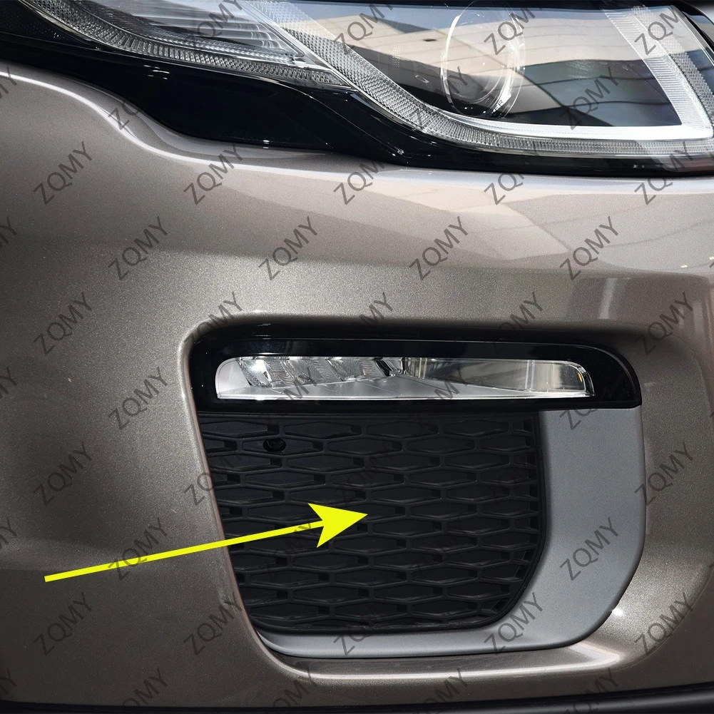 

1Pcs Car Front Bumper Fog Light Cover For Land Rover Range Rover Evoque 2016 2017 2018 SF651E SF651F