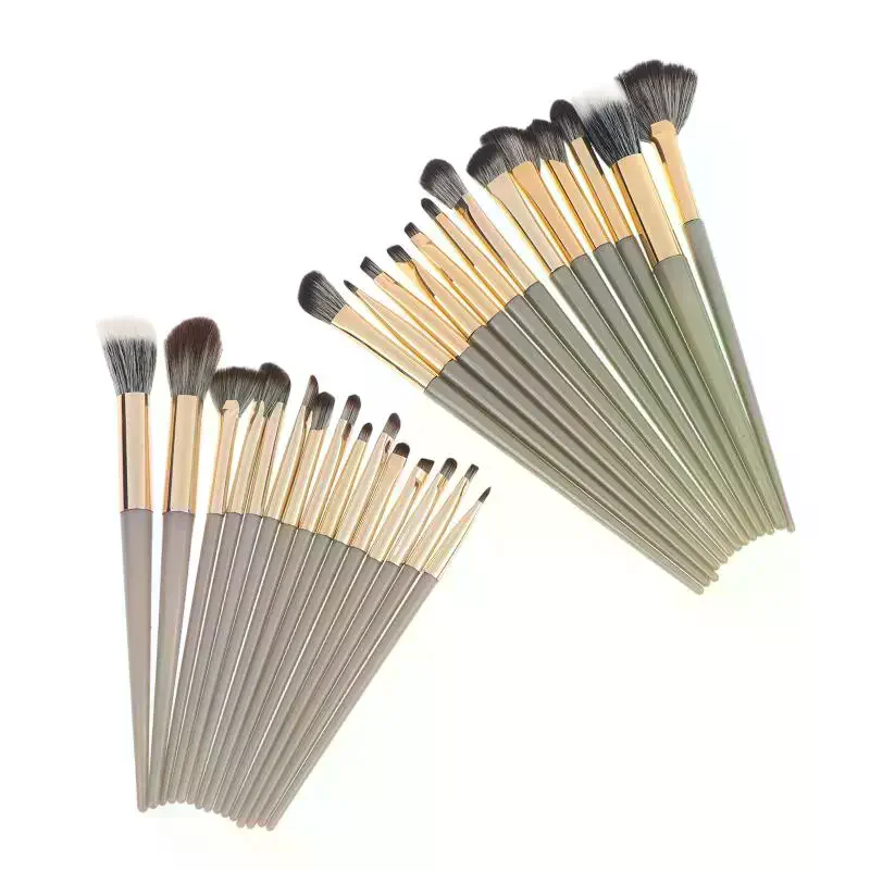5/10/13/15Pcs Ultra-Thin Blade Eyeliner Brush Professional Eye Makeup Brush Set Nose Shadow Highlight Brush Eye Smudge Brush Kit