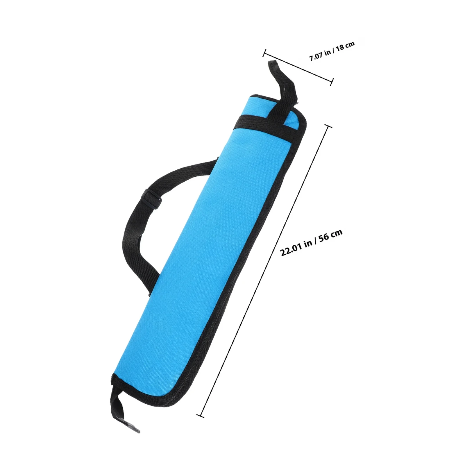 Borsa per bacchette in tessuto Oxford Porta bacchette per batteria addensato Custodia per trasporto Custodia per bacchette per percussioni Porta bacchette