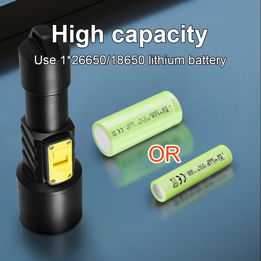 6000000LM ไฟฉายดำน้ำมืออาชีพที - Underwater Flashlight บทวิจารณ์และราคา