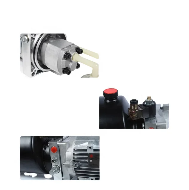 Hydraulic Power Unit Assembly Pump Motor Electromagnetic Forklift Tailboard Lifting Hydraulic Pump Station