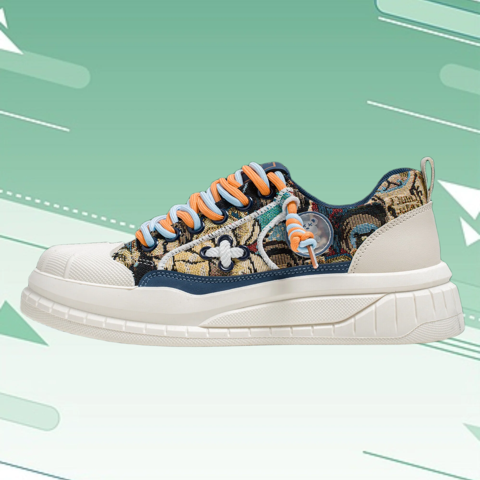 

Comfortable men's sneakers, personalized running shoes, outdoor women's casual shoes, unique couple's basketball shoes