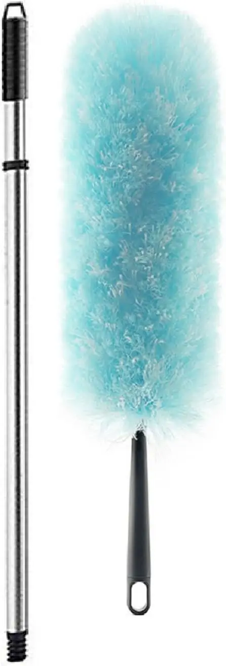 

56040 Large Surface Duster with Handle – 52' for High-Reach Dusting – Reusable Dusting Tool for