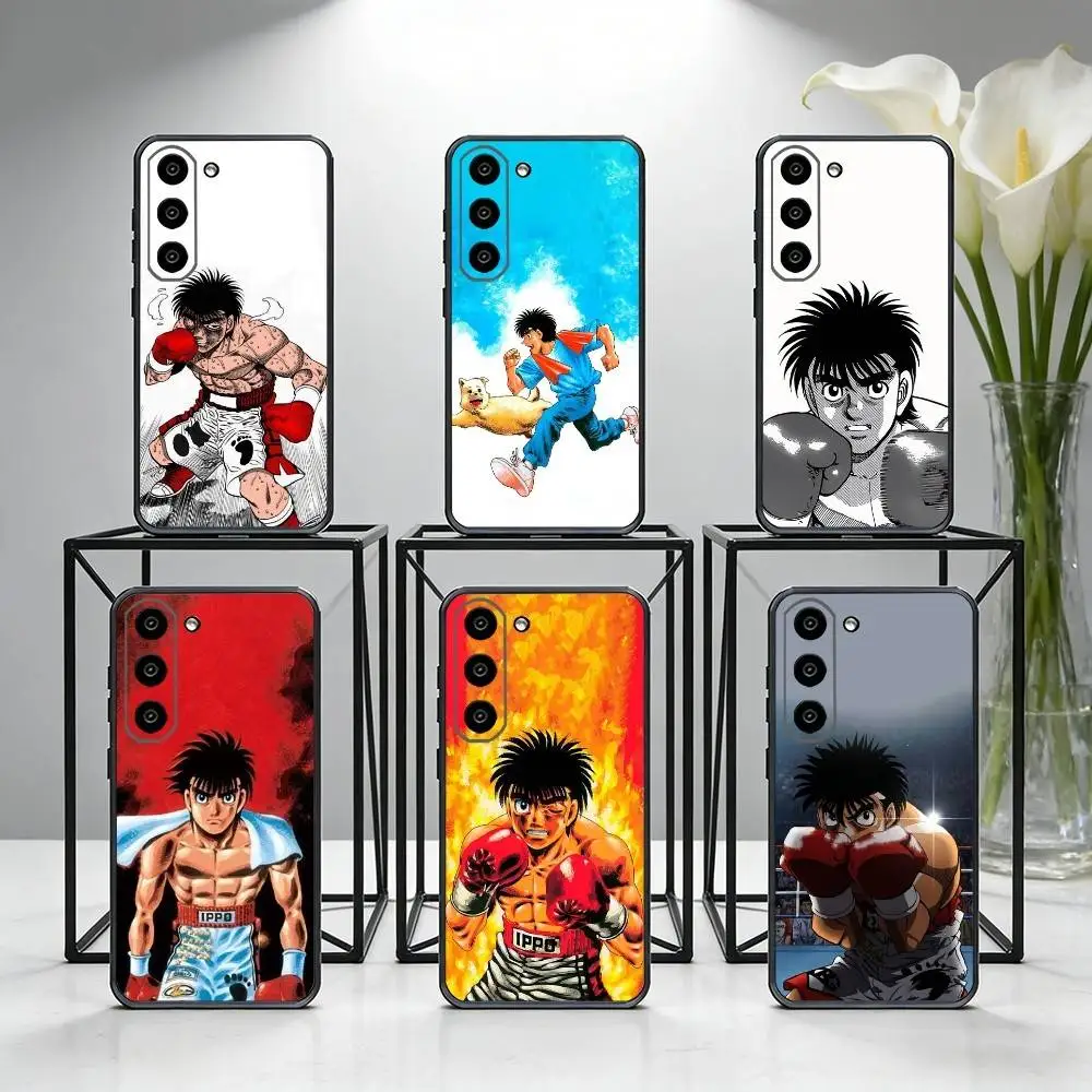 H-Hajime-No-Ippo   Phone Case For Samsung Galaxy A73,A72,A71,A70,A53,A52,A51,Others Soft Black Cover