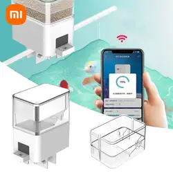 Alimentatore automatico per acquario per acquario Wifi Wireless Smart Phone altoparlante intelligente telecomando vocale alimentazione del pesce