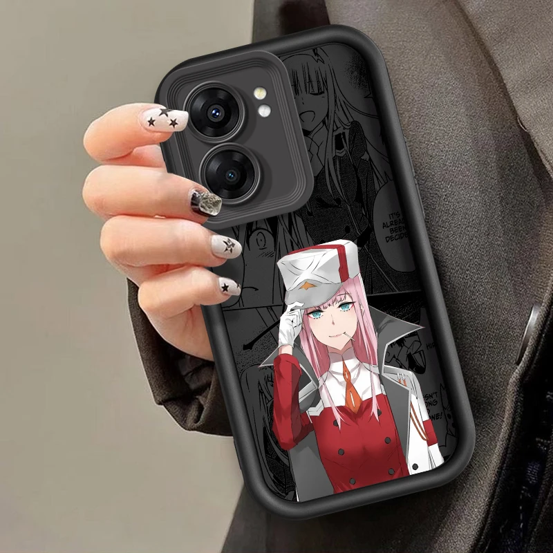 Darling In The Franxx Zero Two Eye Ladder For OPPO Find X5 X3 A58 A57 A55 A53 A54 A92 A74 A78 A98 A16 A94 A76 A72 5G Cover