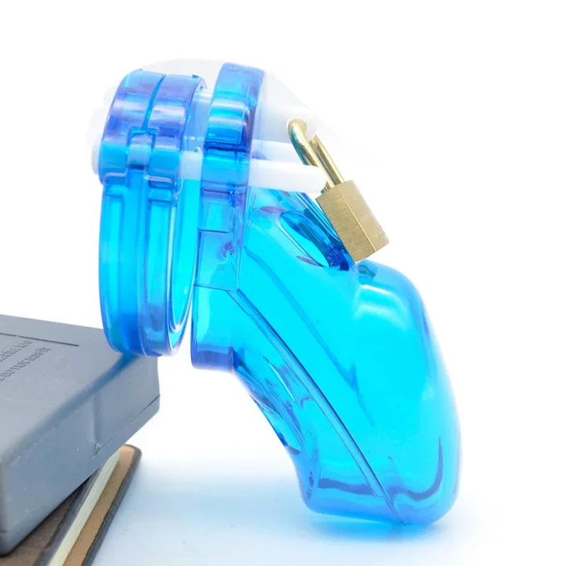 CB6000 Anti-off Spiked Ring Poly-carbonate Male Chastity Device Cage BDSM Bondage Penis Cock Ring for Men Sex Toys Adult Games view 4