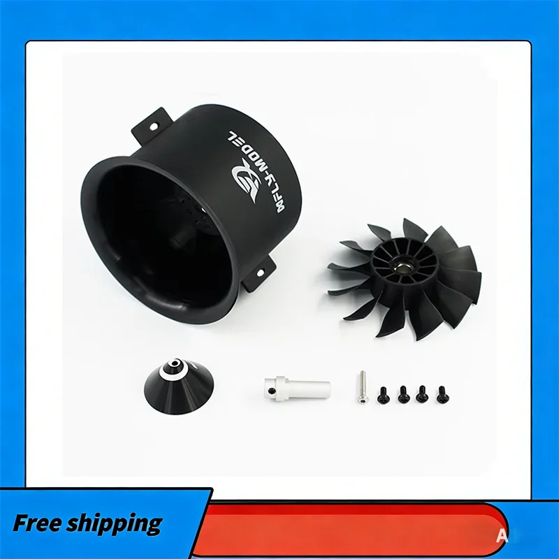 

Xfly Model 64mm 12 Blade Duct Power Unit Electric Duct Fan 2840-Kv3200 External Turning 4s Remote-Controlled Aircraft