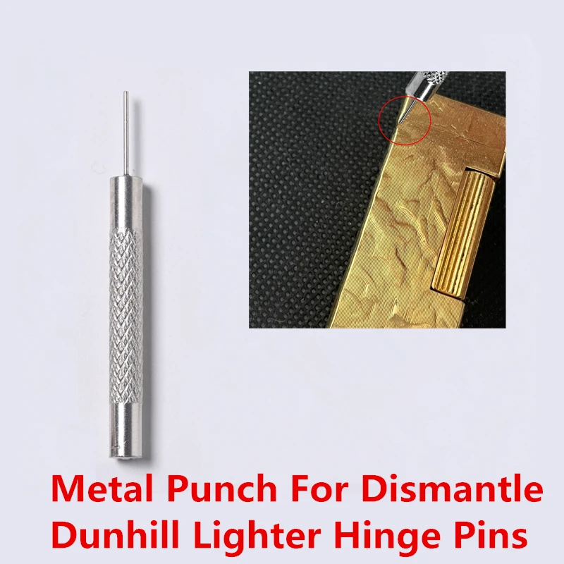 Durable Alloy Punch Fit For Dunhill Kerosene Lighter Dismantle Hinge Pins Universal DIY Replace Link Pins Tool Repair Accessory