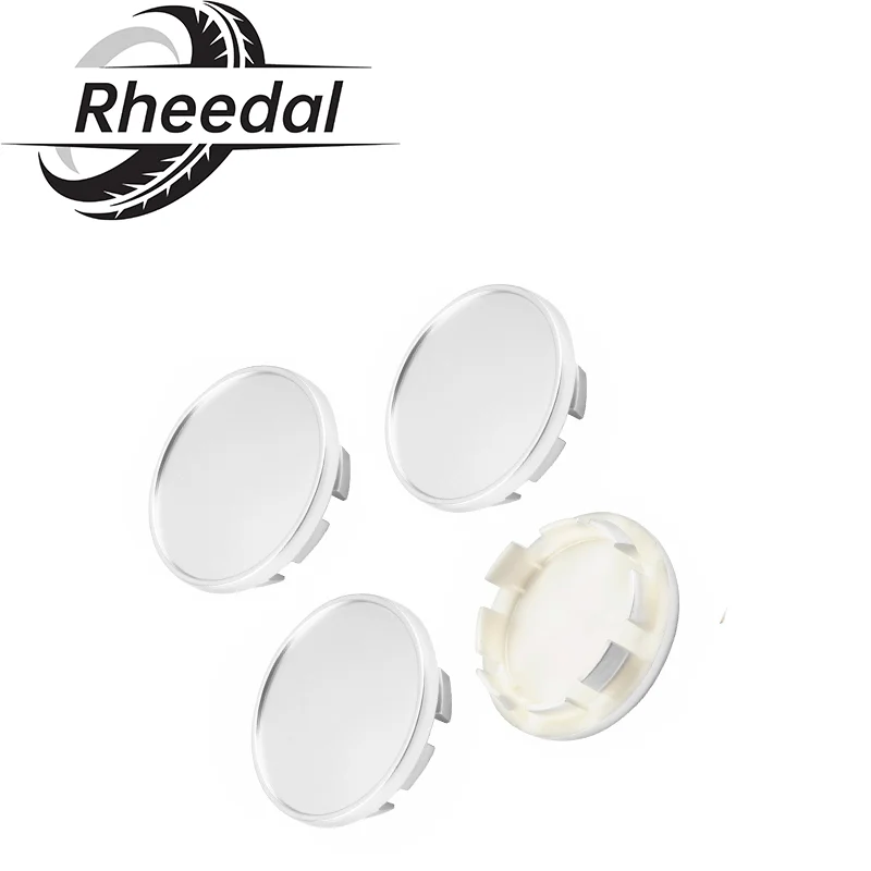 Rheedal 2/4 piezas Tapas de llanta de coche de 66 mm/2.6 pulgadas DE 55.5 mm/2.17 pulgadas DI para 2016 GTI Autobahn S SE 2.0L L4 - Gasolina # 3B7601171 # 5G0601171