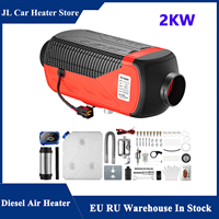 EU 2KW Air Diesel Heater Planar 2000W DC 12V 24V Air Diesels Car Heater Parking Heater For Motorhome Trucks Boats Silencer