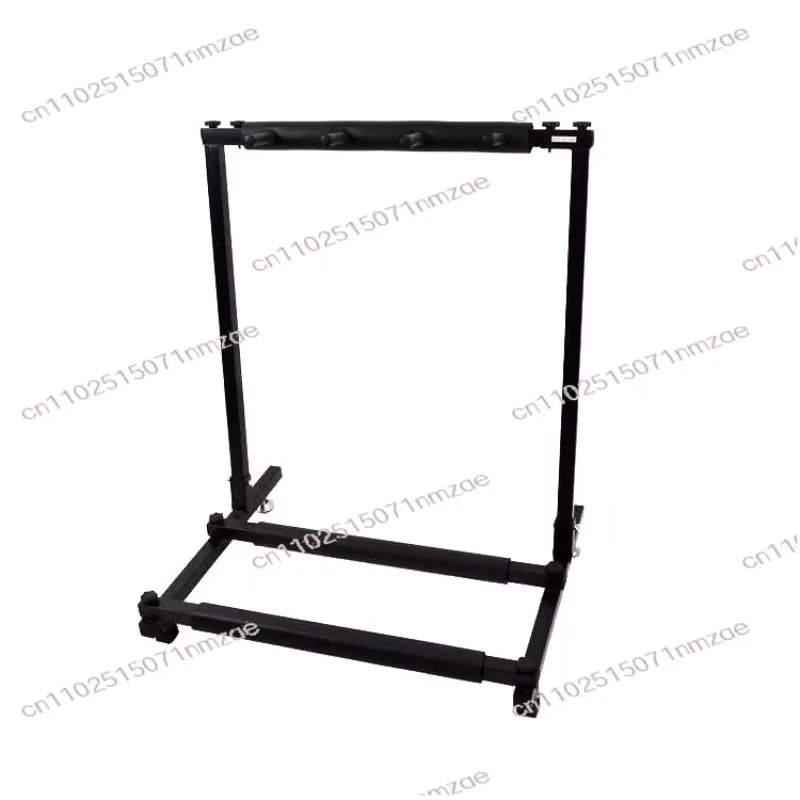 3/5/7/9 Guitar Display Stand Folding Guitar Stand Universal Multi Guitar Floor Stand Iron Frame Bracket Holds