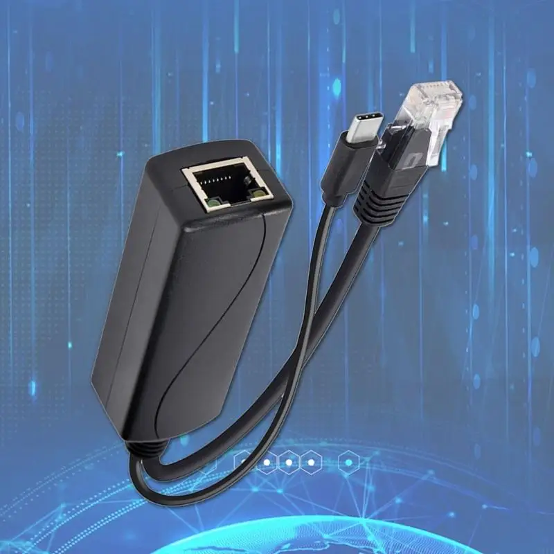 E1PF Универсальность POE Splitter USB COE Сепараторы для беспроблемной интеграции в компьютерные и сетевые системы 5V3A OUT