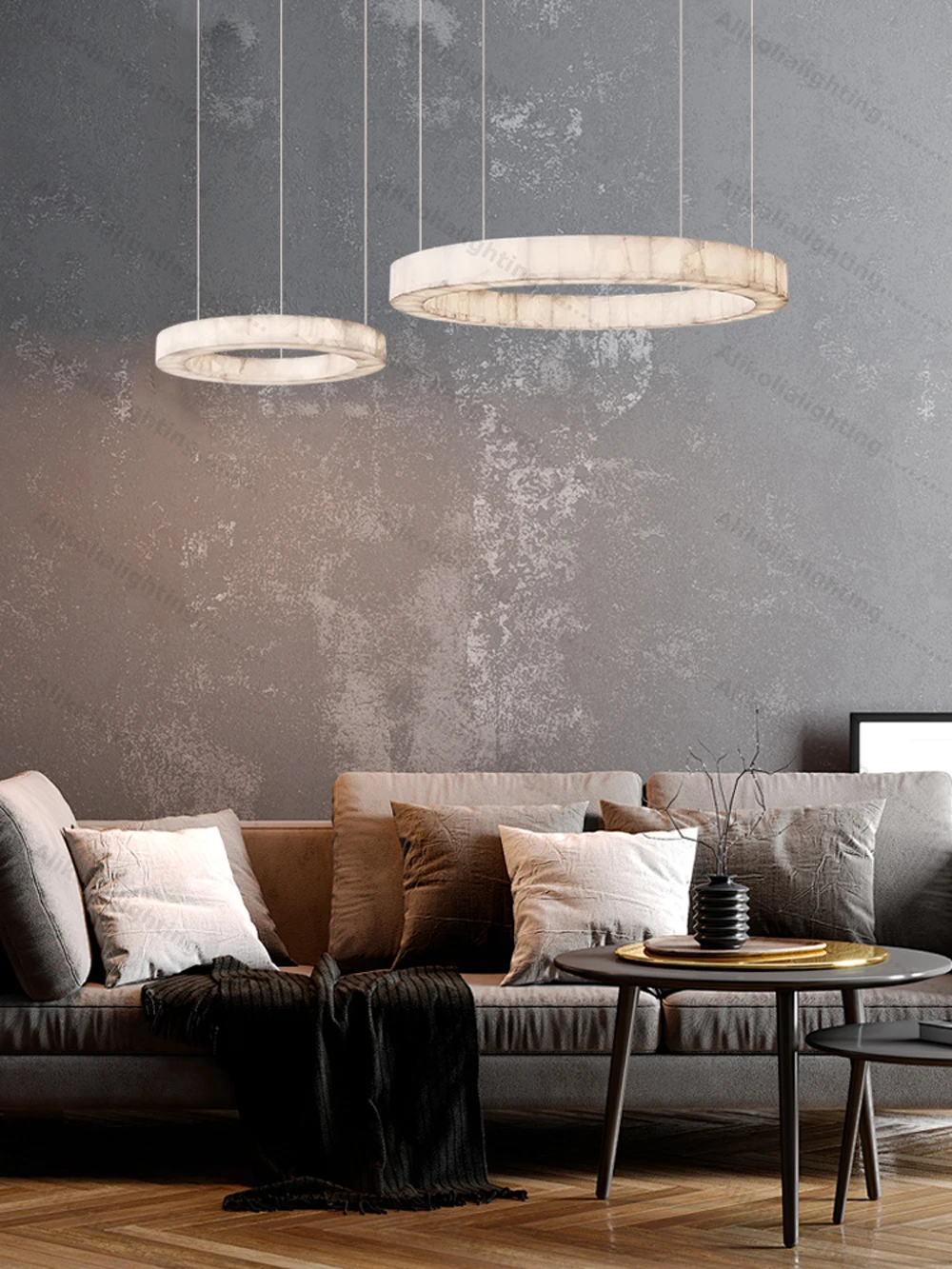 

Upgrade Your Home With Our Exquisite American Marble Chandelier Crafted From Natural Stone Dimming Function Gold Chrome Black