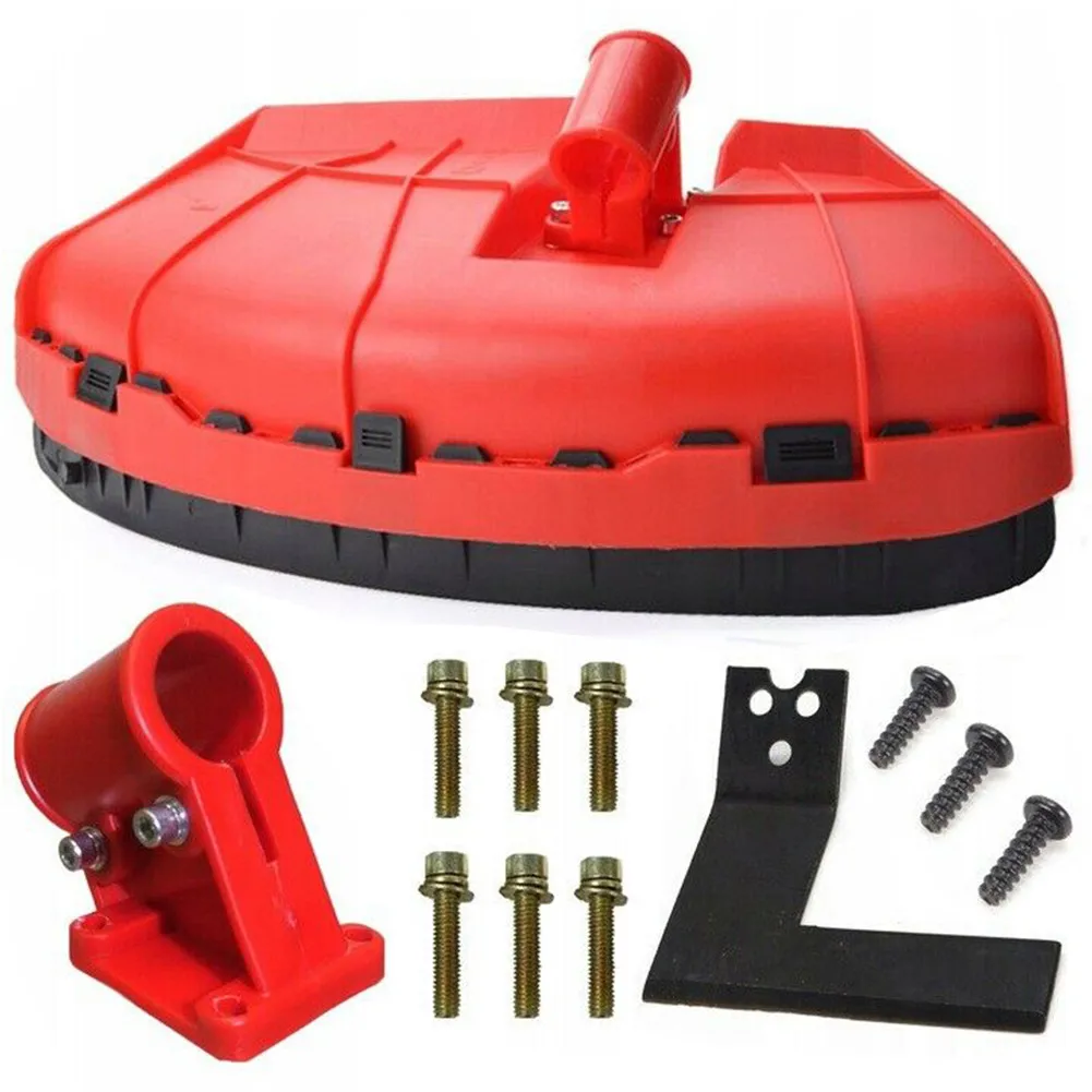 Universal Garden Trimmer Guard Shield 4in Brushcutter Guard Braçadeira Placa Tampa de Proteção do Cortador de Escova Peças de Cortador de Grama