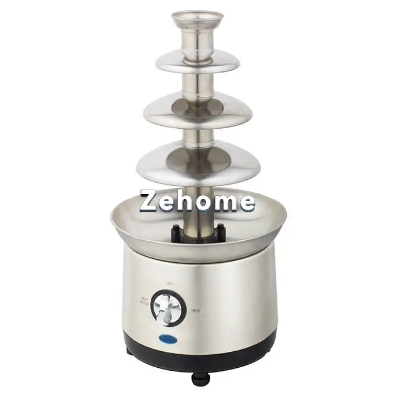 4-Tier Detachable Chocolate Fountain XW-001E-2, EU US UK Plug