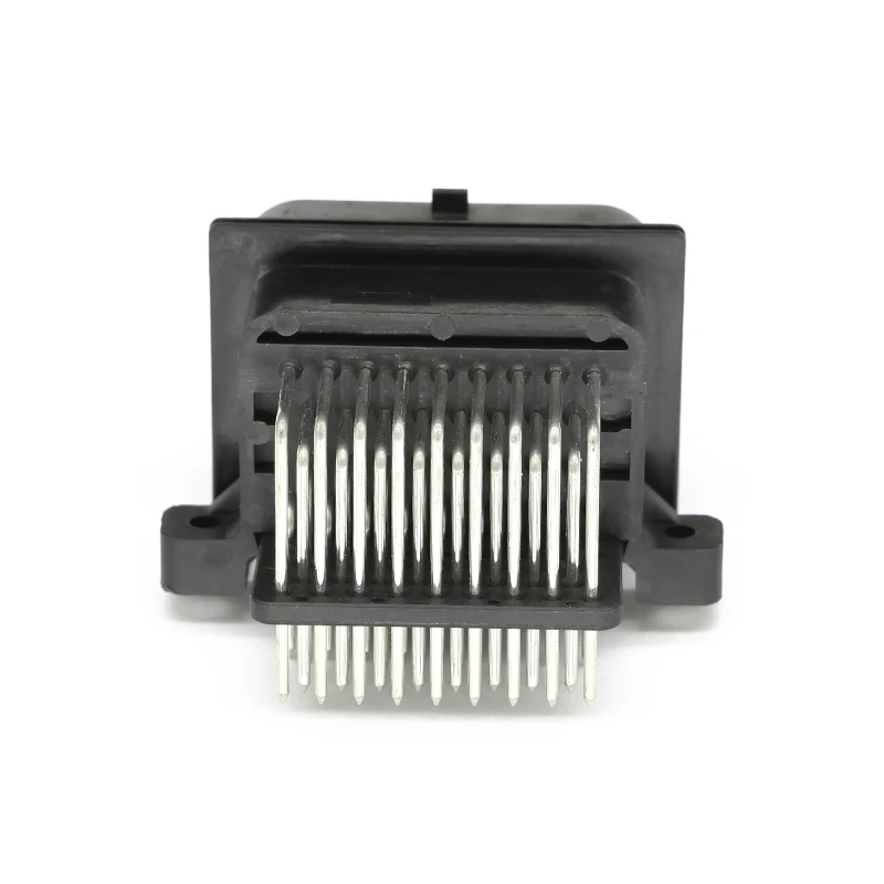 6437288-1 AMP series automotive waterproof connector wiring harness connector 34 pin 3 card slot bent pin seat
