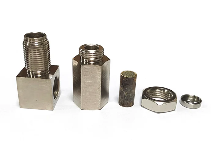 

Stainless Steel Type 90-Degree Automotive Oxygen Sensor Failure Indicator Decoding Connector Automotive Part